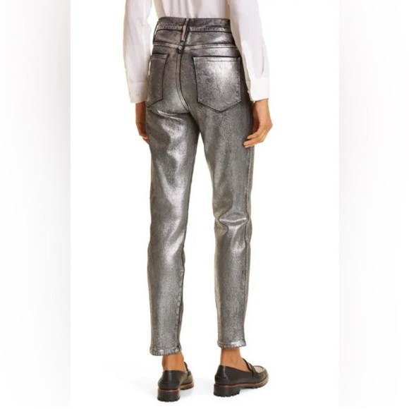 NWT FRAME Le Sylvie High Waist slender Straight Leg Jeans women’s size 27 - Picture 2 of 13